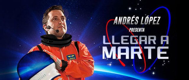 Andrés López, llegar a marte.