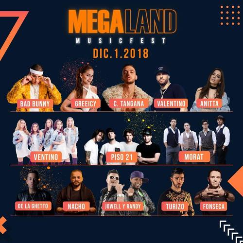 EVENTOS EN BOGOTÁ 2018 MEGALAND 2018